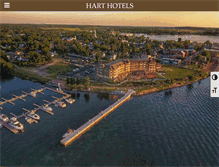 Tablet Screenshot of harthotels.com